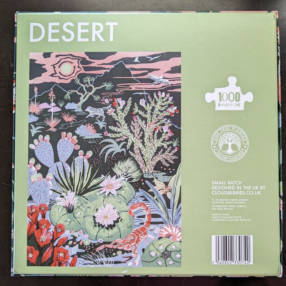 "Desert" by Cloudberries, 1000 pieces